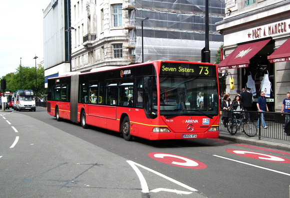 Route 73, Arriva London, MA84, BU05VFG, Marble Arch