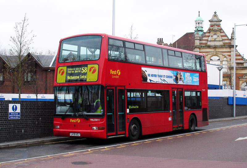 London Bus Routes | Route 58: East Ham, Central Park - Walthamstow Central