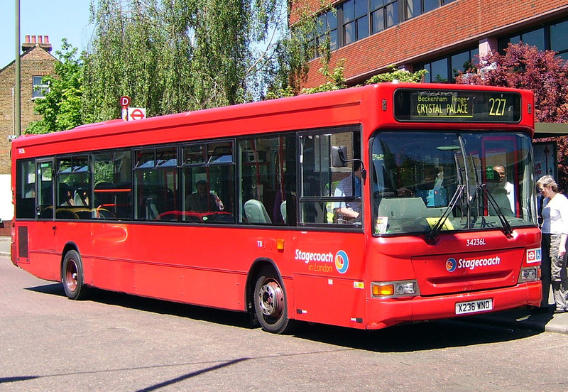 London Bus Routes | Route 227: Bromley North - Crystal Palace | Route ...