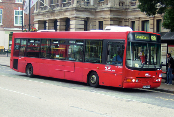 Route 108, East Thames Buses, DWL16, BX04BXM, Stratford