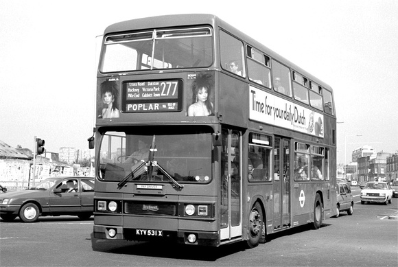 Route 277, London Transport, T531, KYV531X