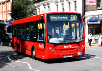 Route E10, First London, DMS44406, YX09FMG, Ealing
