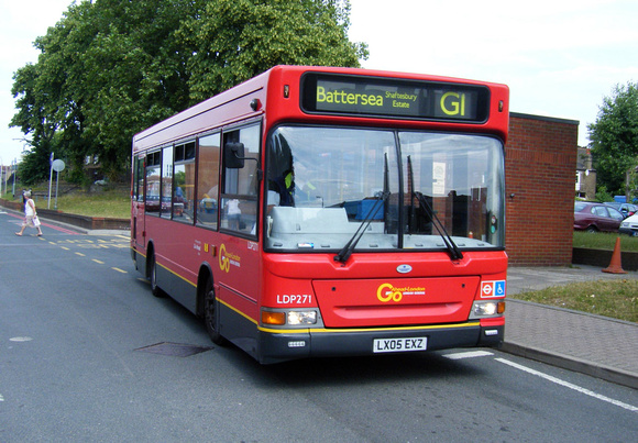 Route G1, Go Ahead London, LDP271, LX05EXZ, Tooting