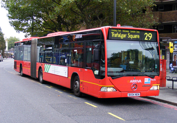 Route 29, Arriva London, MA76, BX04NEN, Euston