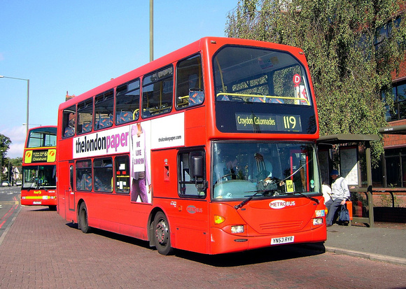 Route 119, Metrobus 481, YN53RYR, Bromley