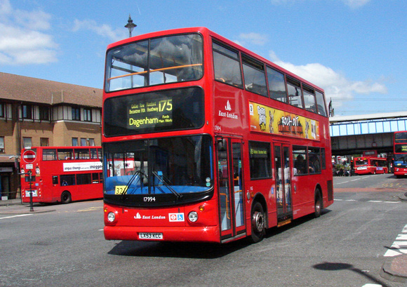 Route 175, East London ELBG 17994, LX53KCC, Romford