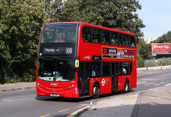 Route 350, Abellio London 9526, SN12AAY, Hayes