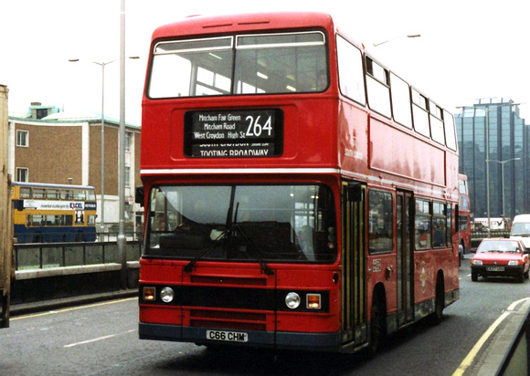 Route 264, South London Buses, L66, C66CHM, Croydon