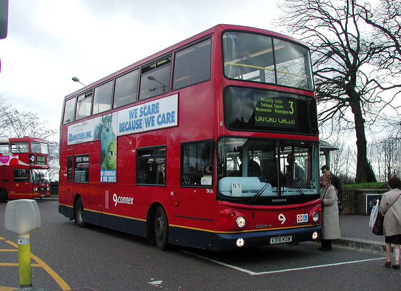 Route 3, Connex, TA16, V316KGW, Crystal Palace