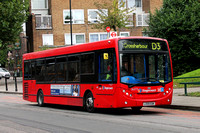 Route D3, Stagecoach London 36373, LX59EDK, Crossharbour