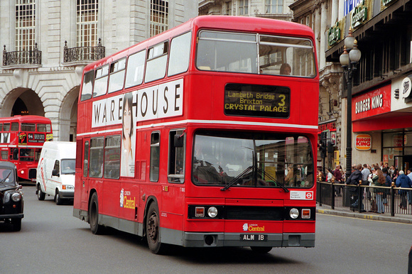 Route 3, London Central, T1000, ALM1B, Piccadilly