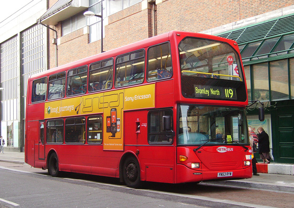 Route 119, Metrobus 484, YN53RYW, Bromley