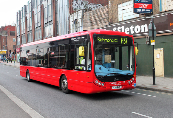 Route H37, London United RATP, OT6, YJ11EHN, Hounslow
