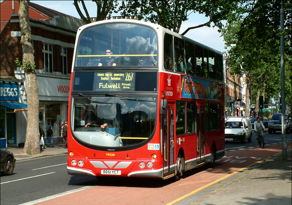 Route 267, London United, VR228, BD51YCT, Chiswick
