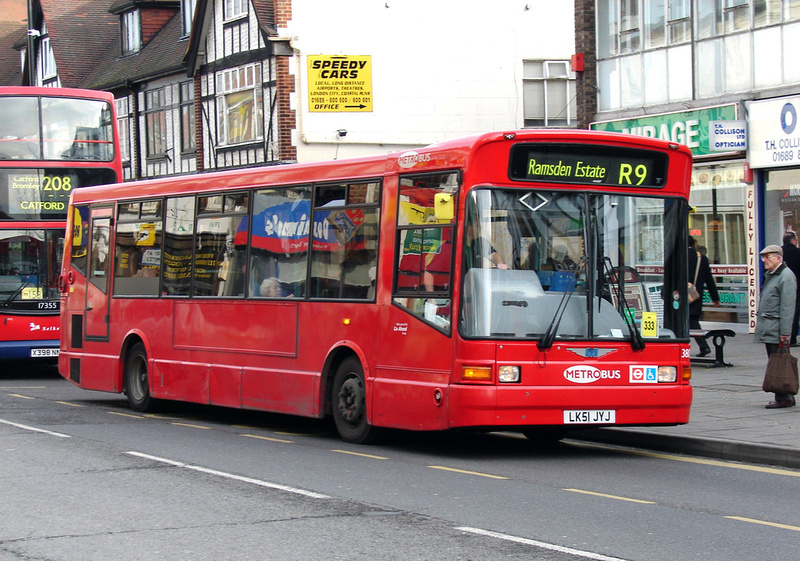 London Bus Routes | Route R9: Orpington Station - Ramsden Estate ...