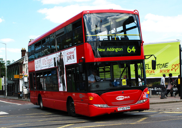 Route 64, Metrobus 967, YT59DYM, Croydon