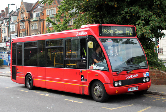 Route H2, Arriva The Shires 2469, YJ06YRR, Golders Green