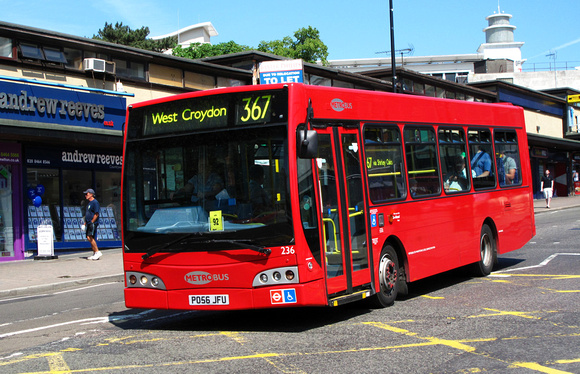 Route 367, Metrobus 236, PO56JFU, Bromley South