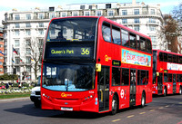 Route 36, Go Ahead London, E258, YX12FPT, Marble Arch