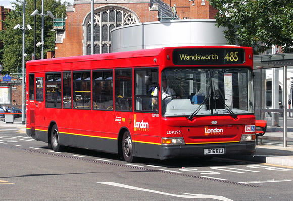 Route 485, London General, LDP293, LX06EZJ, Hammersmith