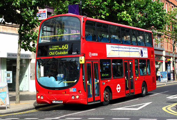 Route 60, Arriva London, DW9, LJ03MVW, Croydon