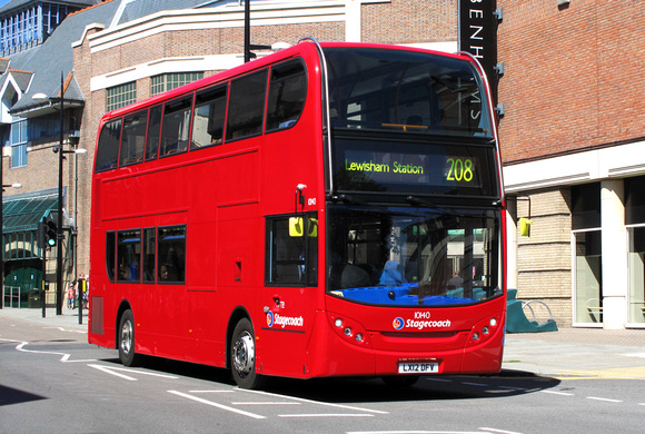 Route 208, Stagecoach London 10140, LX12DFV, Bromley