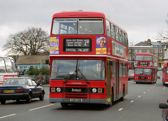 Route 2B, South London Buses, L26, C26CHM, Crystal Palace
