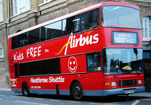 Route A2, Airlinks, N119UHP, King's Cross