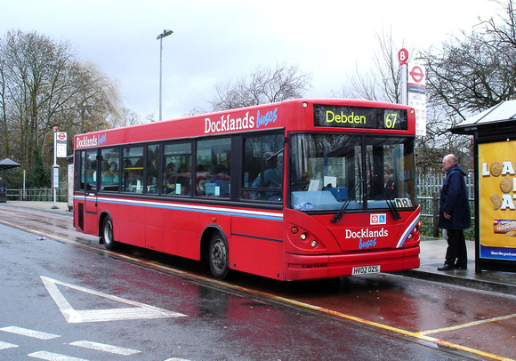 Route 167, Docklands Buses, HV02OZS, Loughton