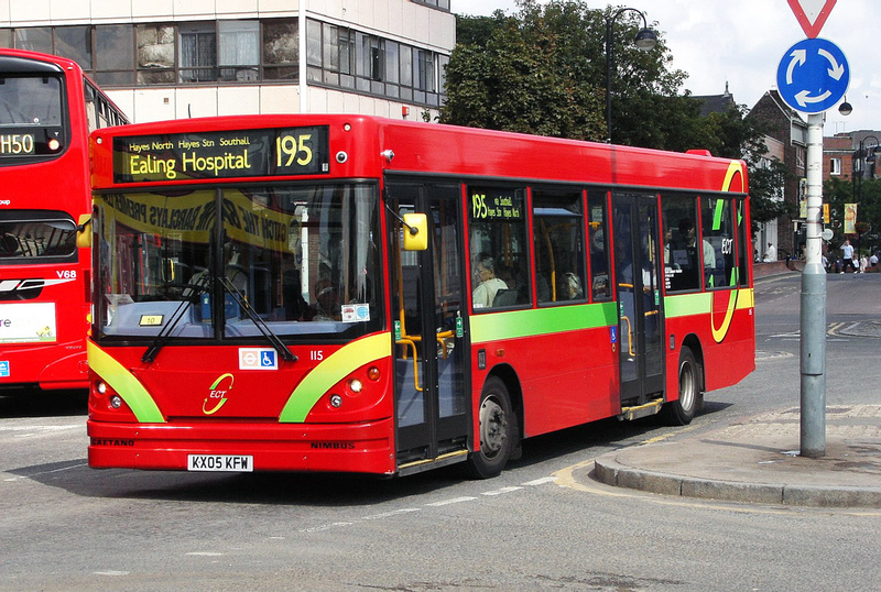 London Bus Routes | Route 195: Brentford, County Court - TF Charville ...