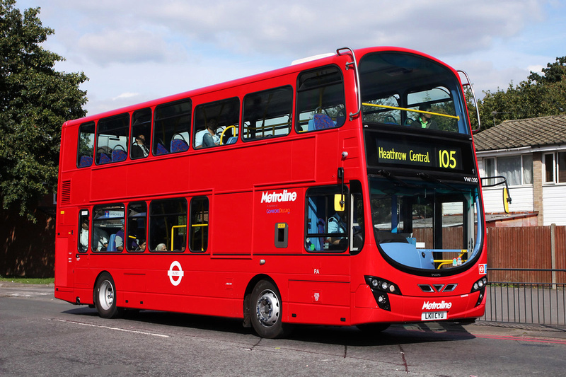 London Bus Routes | Route 105: Greenford Station - Heathrow Central ...