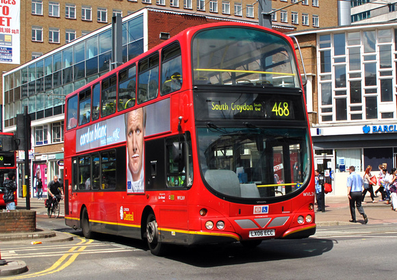 Route 468, London Central, WVL269, LX06ECC, Croydon