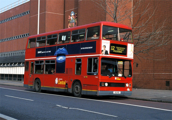 Route 12, London Central, T1000, ALM1B