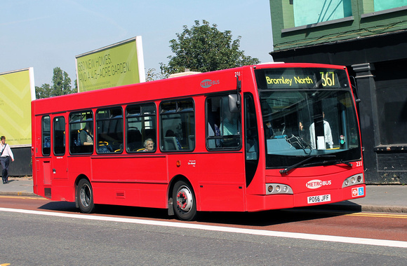 Route 367, Metrobus 231, PO56JFF, East Croydon Station