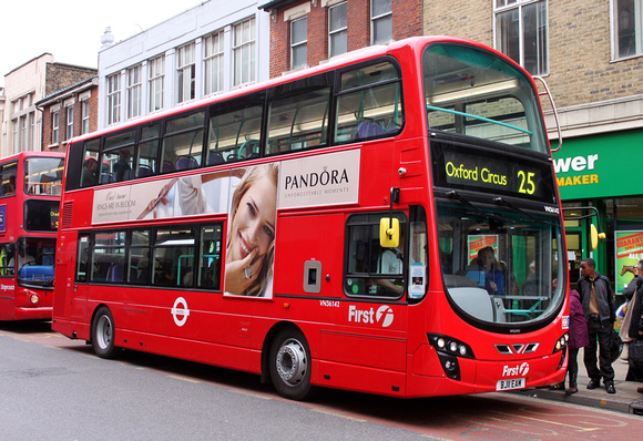 Route 25, First London, VN36142, BJ11EAM, Ilford