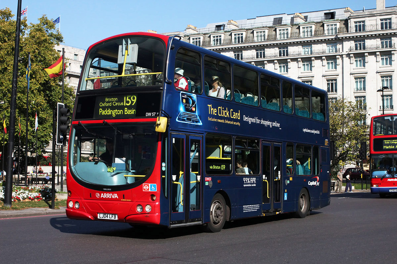 London Bus Routes | Route 159: Marble Arch - Streatham Station | Route ...