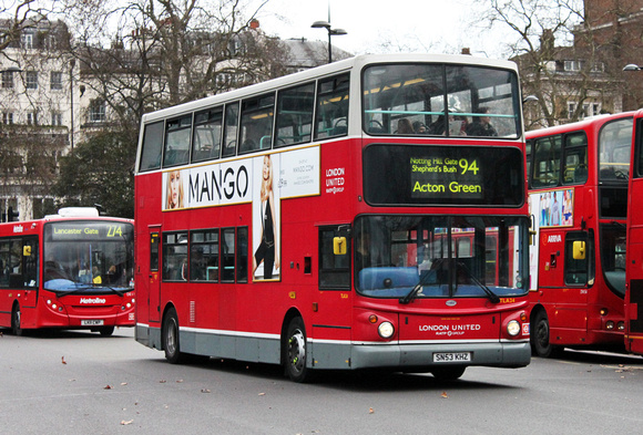 Route 94, London United RATP, TLA24, SN53KHZ, Marble Arch
