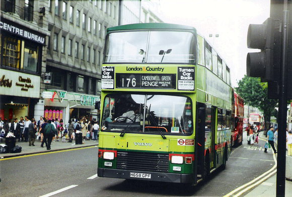 Route 176, London & Country 658, H658GPF, Oxford Street