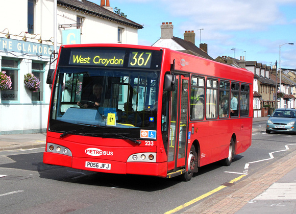 Route 367, Metrobus 233, PO56JFJ, Croydon