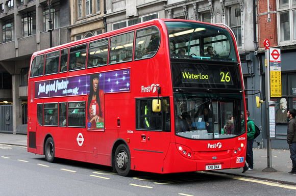 Route 26, First London DN33616 at Aldwych