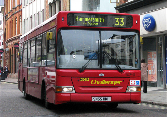 Route 33, NCP Challenger, NCP05, SN55HKH, Richmond