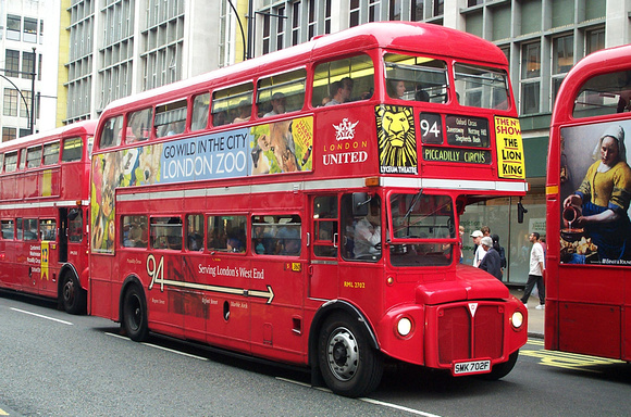 Route 94, London United, RML2702, SMK702F, Oxford Street