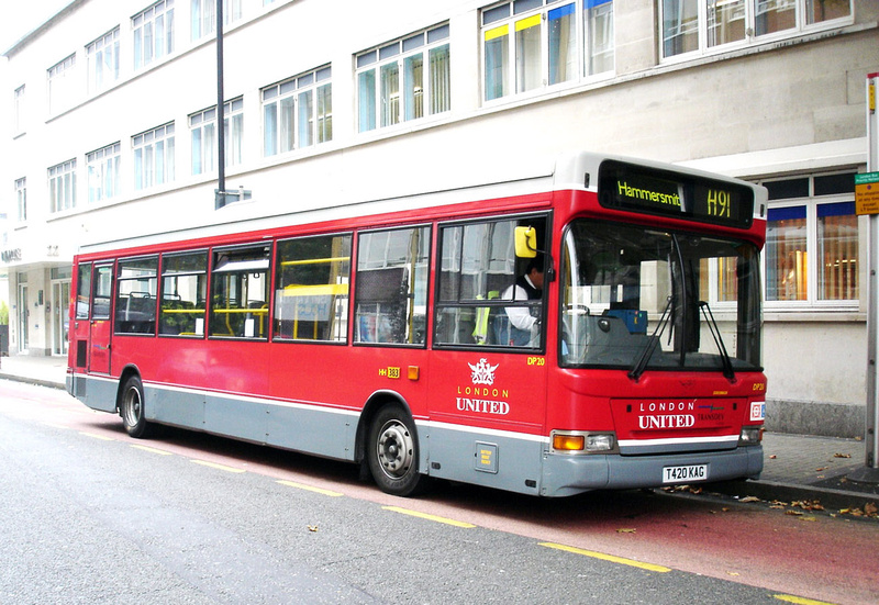 London Bus Routes | Route H91: Hammersmith - Hounslow West | Route H91 ...