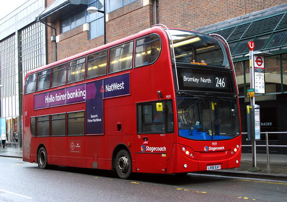 Route 246, Stagecoach London 19139, LX56EAY, Bromley