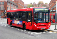 Route 33, London United RATP, DE74, SK07DXZ, Hammersmith