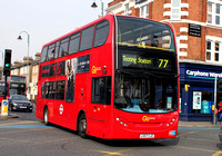 Route 77, Go Ahead London, E72, LX57CJZ, Tooting Broadway