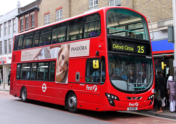 Route 25, First London, VN36150, BJ11EBD, Ilford