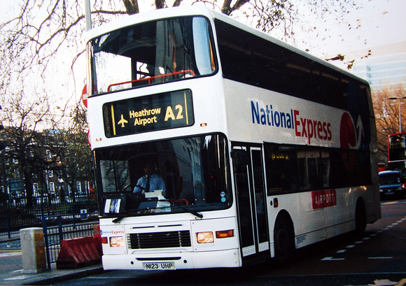 Route A2, National Express Airports, N123UHP, Euston
