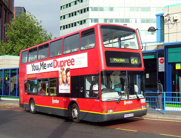 Route 154, London General, PVL206, X506EGK, Croydon