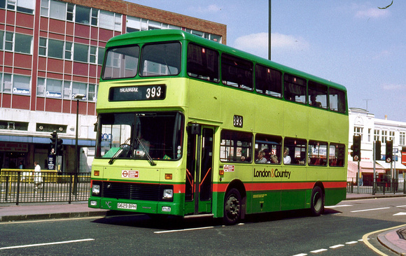 Route 393, London & Country 629, G629BPH, Morden